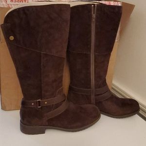 North Face  Women’s Brown Suede Boots